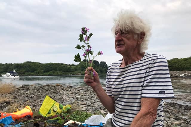 Local expert David Thompson gave us a taste of Northern Ireland’s rich foraging culture (Photo: Amber Allott)