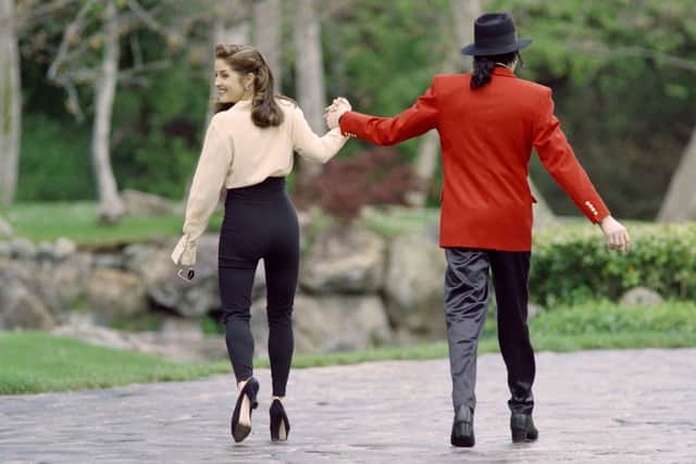 Lisa Marie Presley and Michael Jackson got divorced in 1996 after a two-year marriage - Credit: Getty