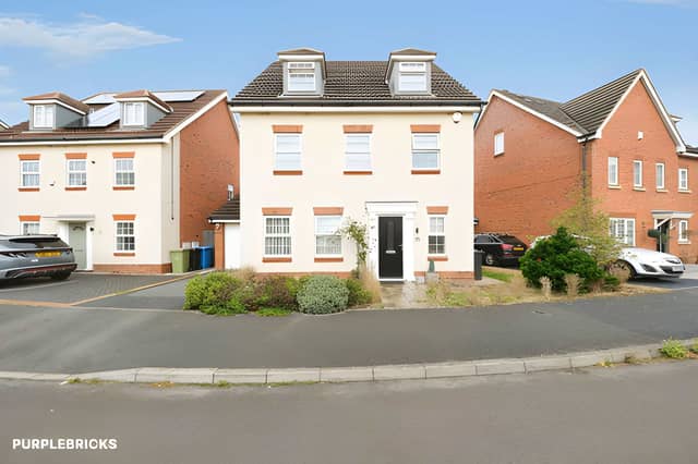 The Limekiln Way home combines off-road parking with a substantial double-length garage,