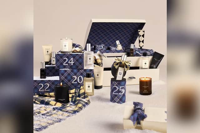Jo Malone London's Christmas Kist advent calendar costs £375 and contains 25 luxury fragrance, candle and body care treats worth a combined £597.