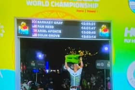 Bassetlaw triathlete Barnaby Grey finishes Kona Ironman Championship event