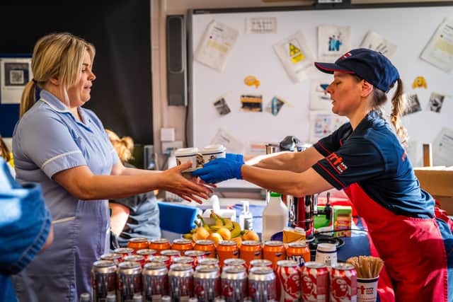 Rapid Relief Team (RRT) thank ED teams at Doncaster Royal Infirmary and Bassetlaw Hospital during A&E Appreciation Week