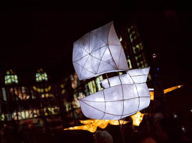 Illuminate events will mark the start of the Mayflower 400 events. Photo: Electric Egg
