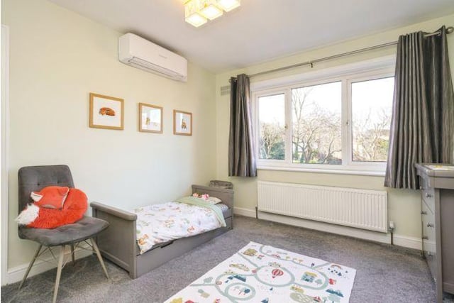 There are two further double bedrooms and two large single rooms.