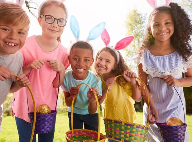 Children ready for an Easter egg hunt (photo: adobe)