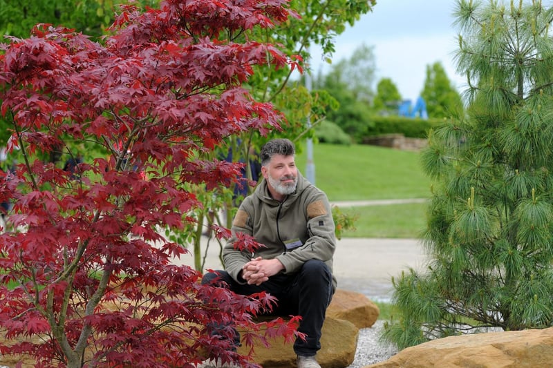 Nick Fryer on his Now Zen Now Zen garden.
