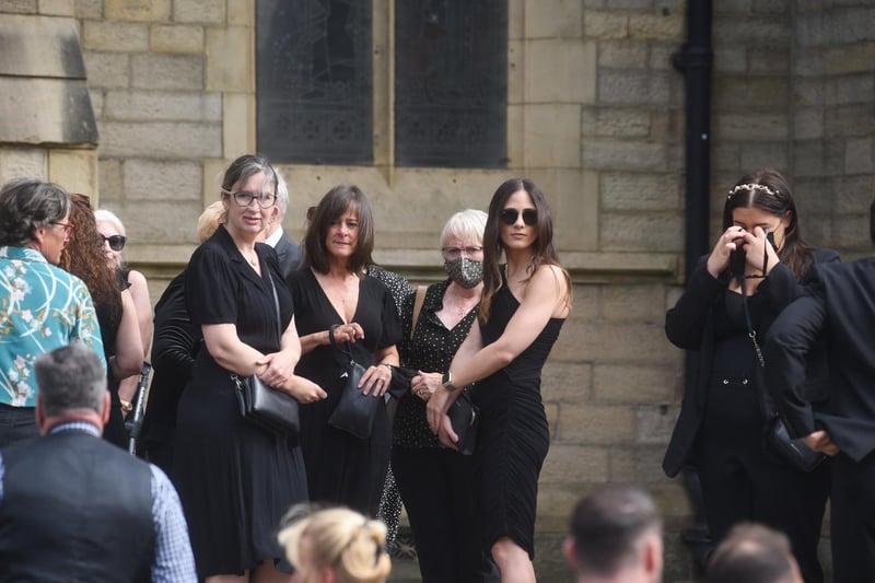 Padiham turned out in force for the funeral of Bob Clark who was much loved and respected