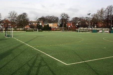 The artificial hockey pitch at Wakefield sports club, College Grove, was named as a training venue for the London 2012 Olympics.