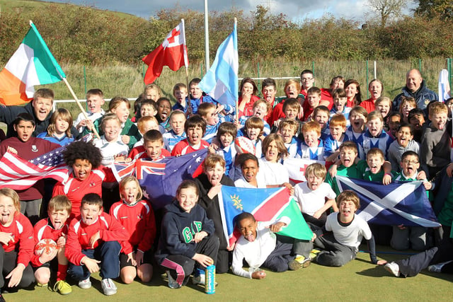 Park Lane School hosted a 'World Cup Tag Rugby' for juniors. Pic: Bruce Fitzgerald