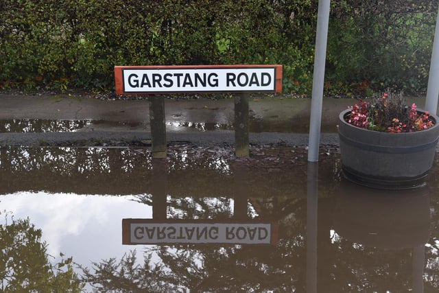 Standing water on Garstang Road