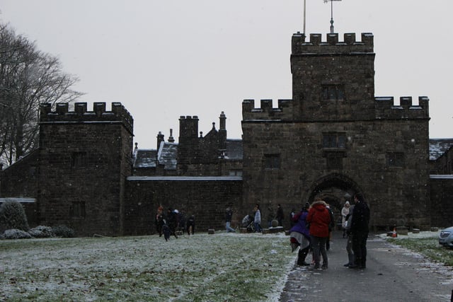A perfect winter's scene at a real Lancashire landmark