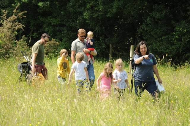 Children can enjoy a range of outdoor activities at Chesworth Farm, Horsham. The 90 acres are great for walks and cycles with the family this half term. The farm incorporates grassland, the River Arun, wet meadow and access to the countryside for a free day out in nature. Picture: Miles Davies