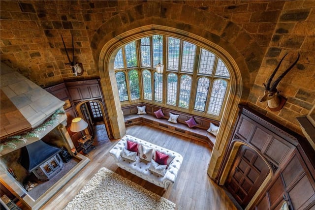 The drawing room inside the Tower. Photo by Savills