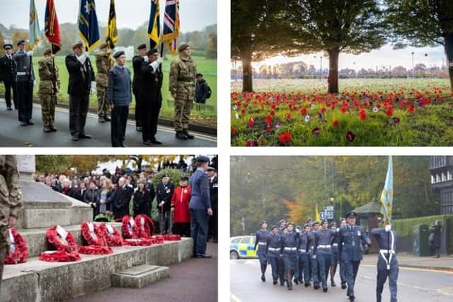 Hundreds of people commemorated Remembrance events across Dacorum