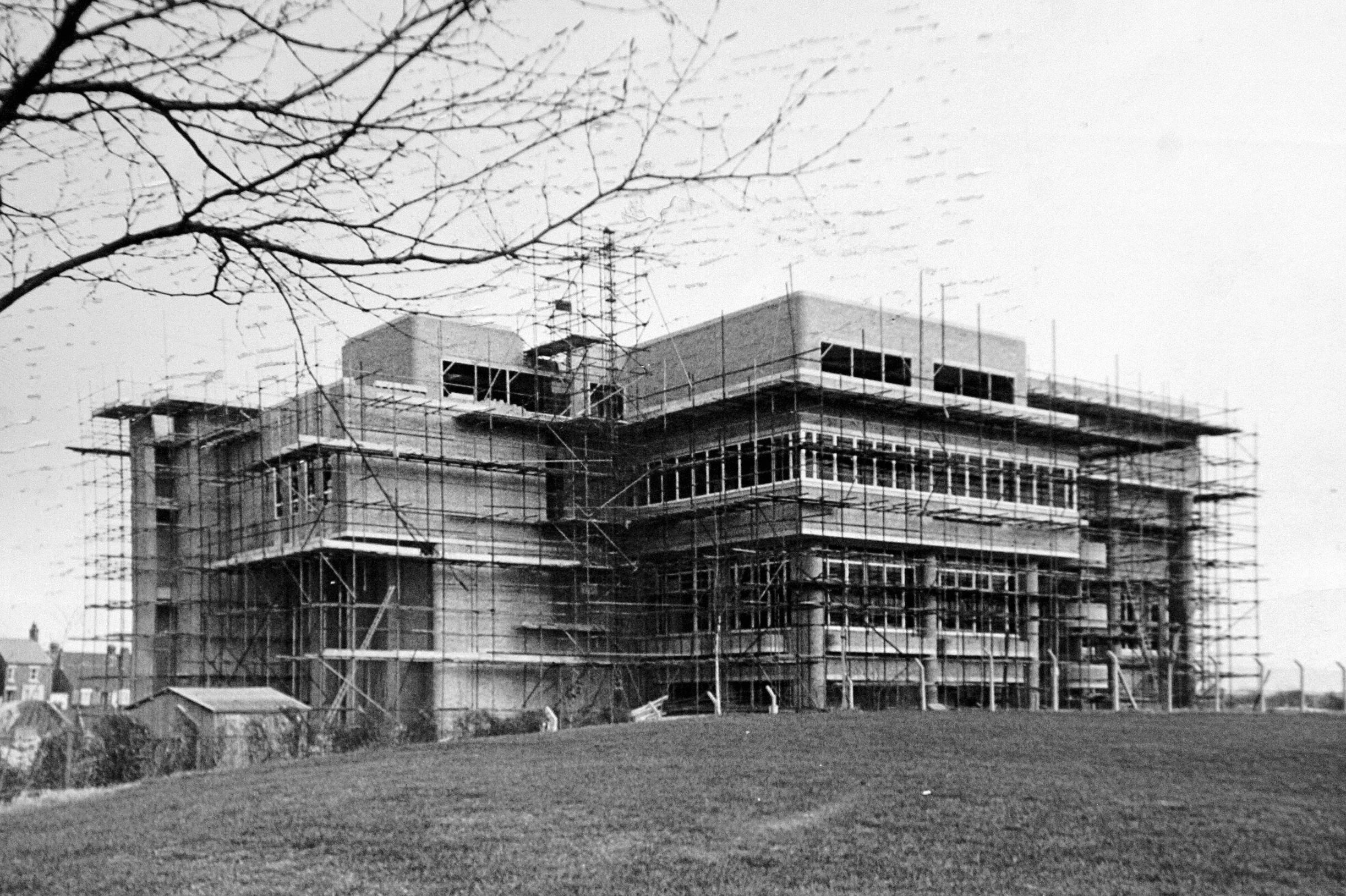 The Regional Pool under construction 1970s.