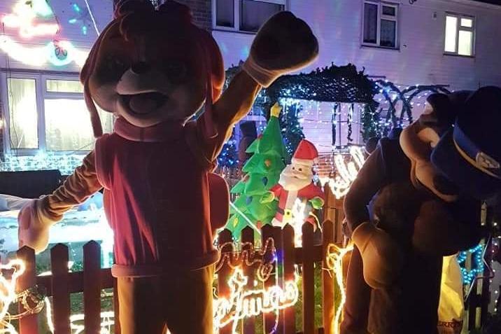 The lights are being switched on this Sunday at 6pm.