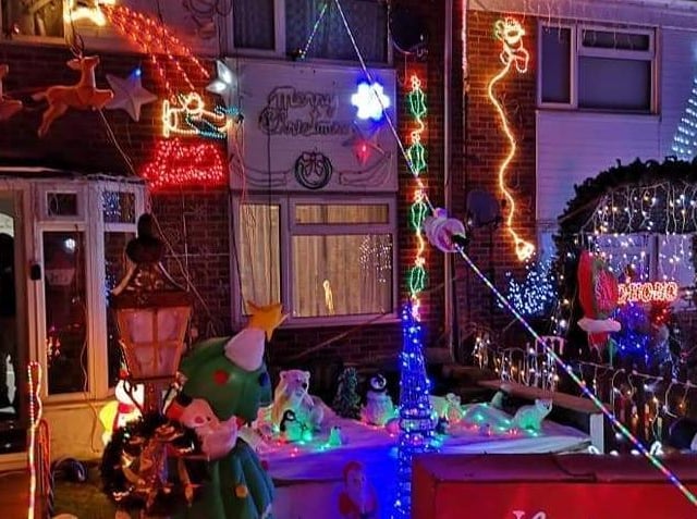 Seasonal fun in Daventry.