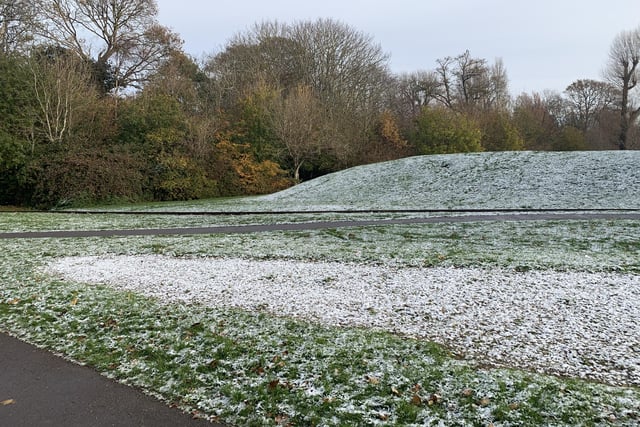 Snow in Hotham Park