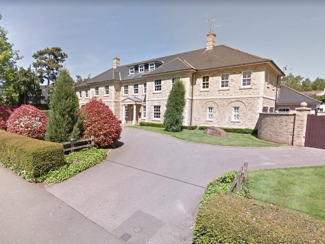 Coming in with an average sale price of £1,277,500 across four houses sold, Golf Lane only just nabbed the top spot, with two other contenders not far behind. The lane feeds on to Northamptonshire County Golf Club and sits just south of Brampton Stables.