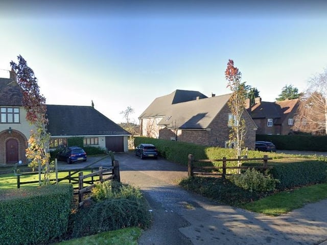 Taking second place with three houses sold at an average price of £1,125,000, this road was just narrowly pipped to the post by Northampton's leading lane. Sitting just outside of Earls Barton, each property has an unlimited view of the large fields in front of them, as well as close connections to the town.