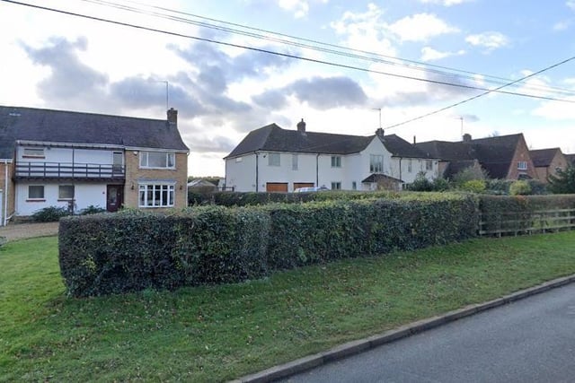 Costing and average of £887,833 across three houses sold, Moulton lane is wrapped in large, open fields. One end leads to a popular English Heritage site, being the ruins of St. John's Church, while the other meets Boughton Primary School.