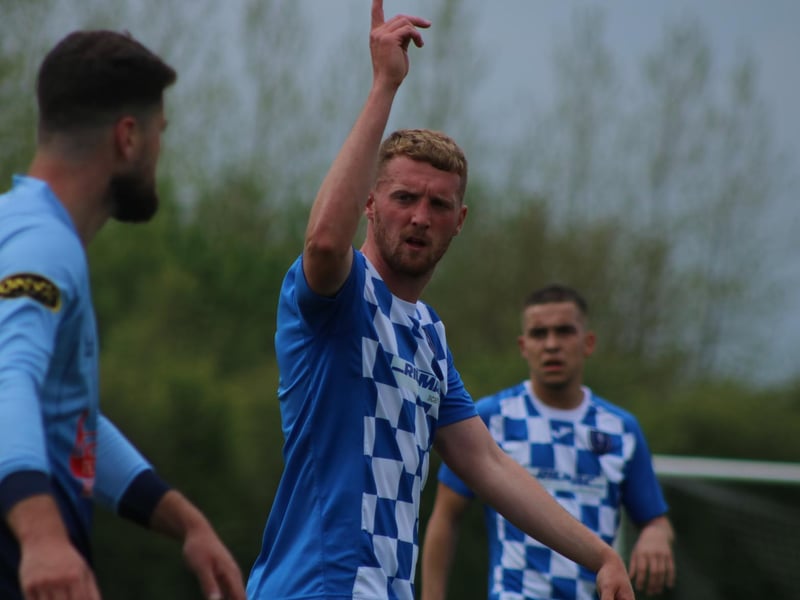 Louth Town v Nettleham action. Photo: Oliver Atkin