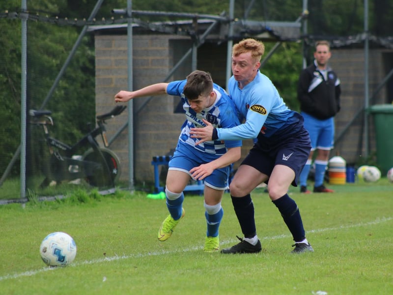Louth Town v Nettleham action. Photo: Oliver Atkin