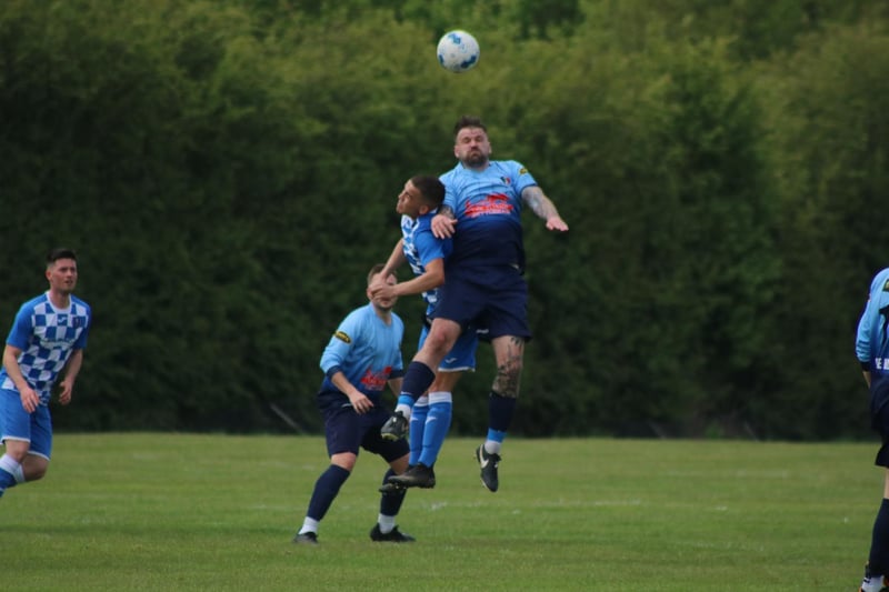 Louth Town v Nettleham action. Photo: Oliver Atkin