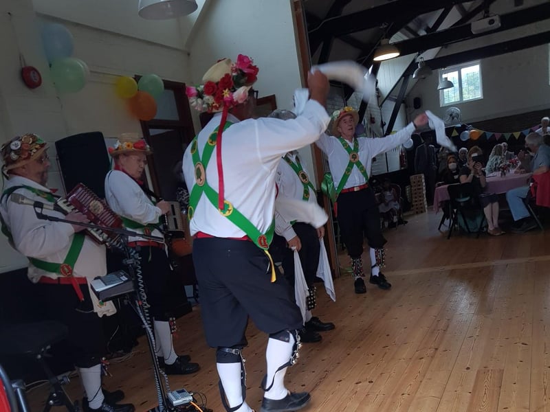 Entertainment was provided by the Woodside Men, and local band, Mouth on a Stick