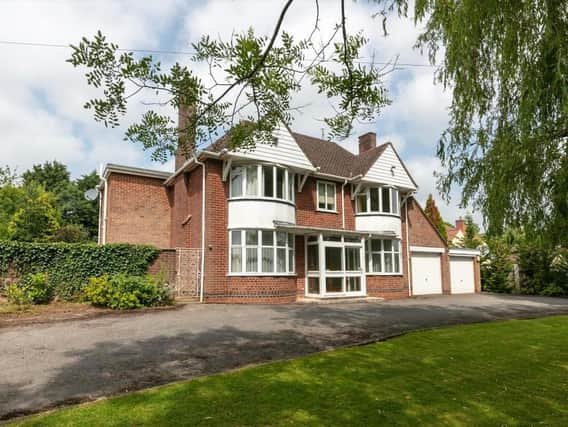 Known as The Gables, thedetached home in Kenilworth was built in the 1950s. Photo by Knight Frank