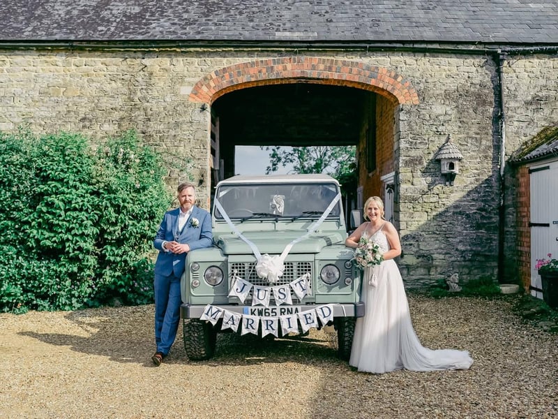 The couple married on June 26. The reception was held at Hill Farm in Brigstock and after a lot of panicking before the event. But it went smoothly, and everyone had an amazing day.
