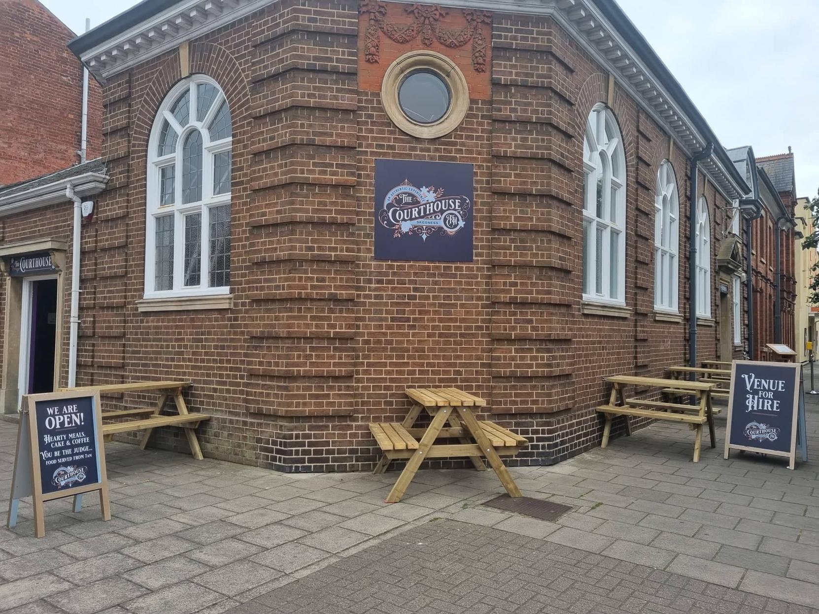 The new Courthouse cultural experience and coffee bar in Skegness.