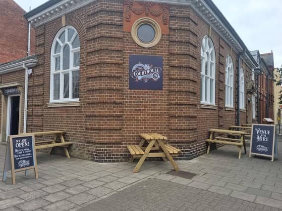 The new Courthouse cultural experience and coffee bar in Skegness.