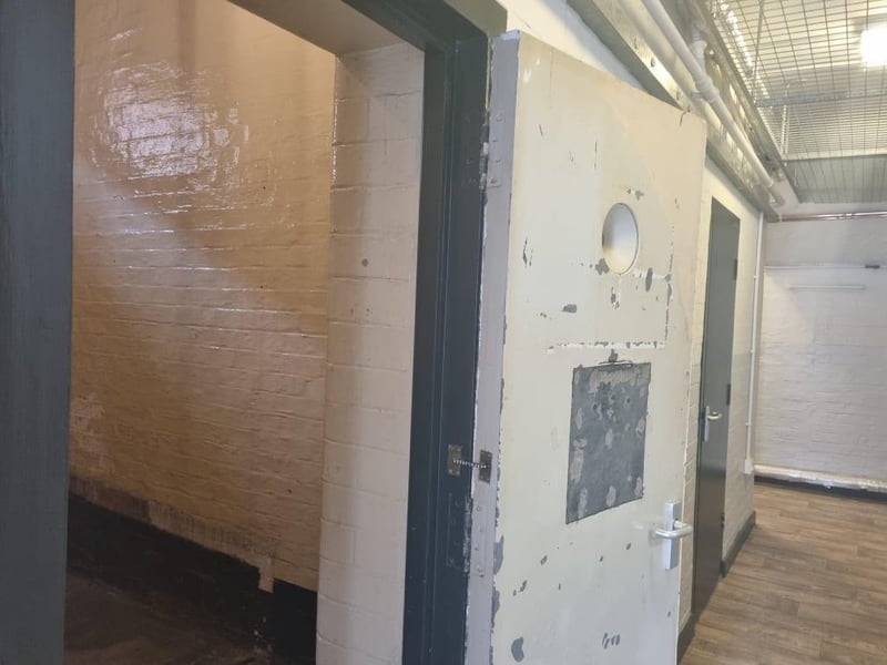 The opportunity to tour the former cells is part of the experience