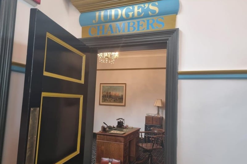 The Judge's Room has been renovated.