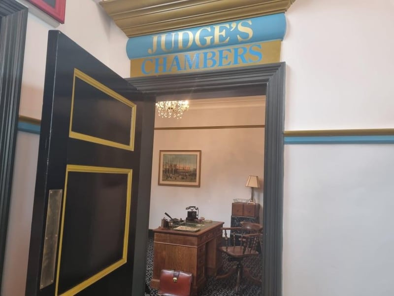 The Judge's Room has been renovated.