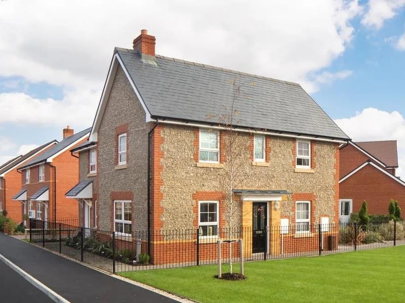 This three bed semi-detached 'Moresby' property at Fairman Road in Westhampnett in Chichester is priced at £407,500