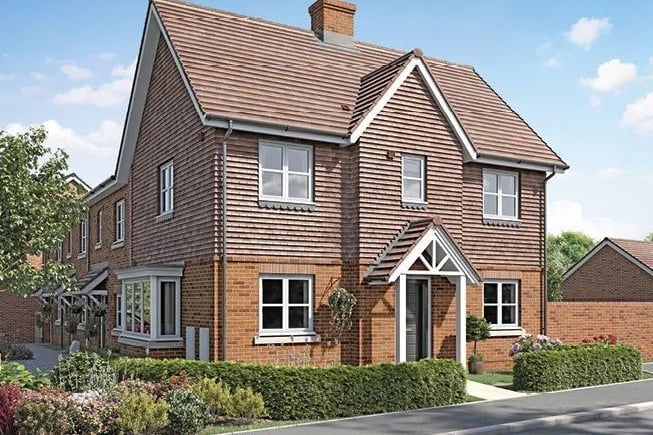 'The Chesham' is a three bed property for sale at Millpond Lane, Faygate, Horsham priced £439,950