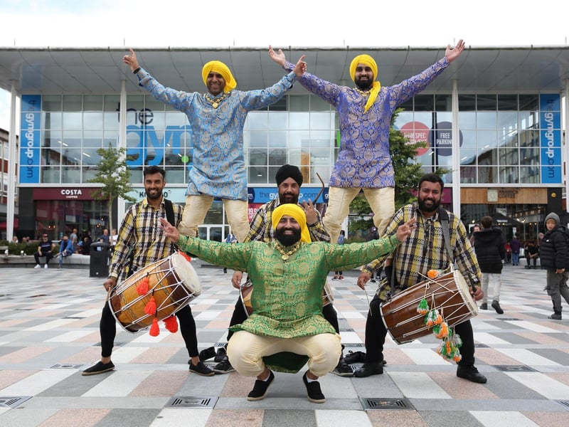 The Dancing Maharajas finish with a flourish