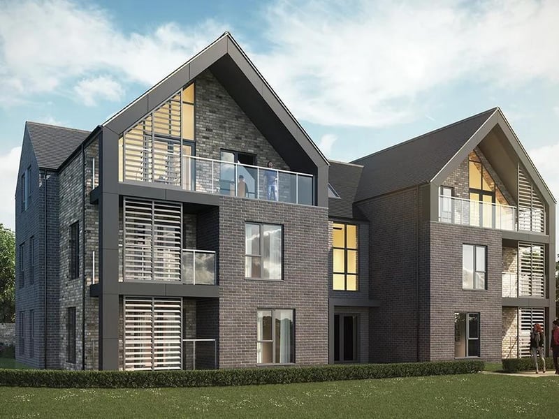 A one bedroom flat is for sale at Parish Lane, Pease Pottage priced from £255,000