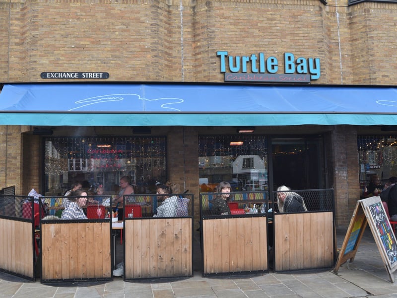 Turtle Bay, Exchange Street, has advertised for a chef de partie, sous chef, junior sous chef line chef and kitchen porter.