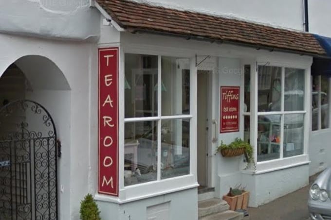 Tiffins Tea Room in High Street, Petworth has 4.8 out of five stars from 166 reviews on Google. Photo: Google