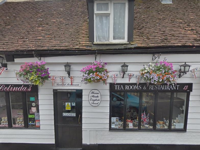 Belinda's Tea Rooms in Tarrant Street, Arundel has 4.4 out of five stars from 281 reviews on Google. Photo: Google