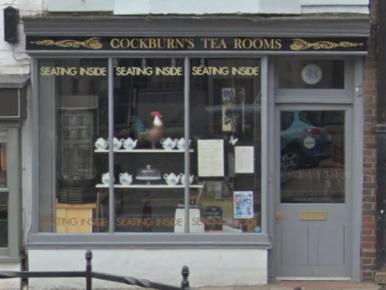 Cockburn's Tea Rooms in High Street, Arundel has 4.7 out of five stars from 103 reviews on Google. Photo: Google