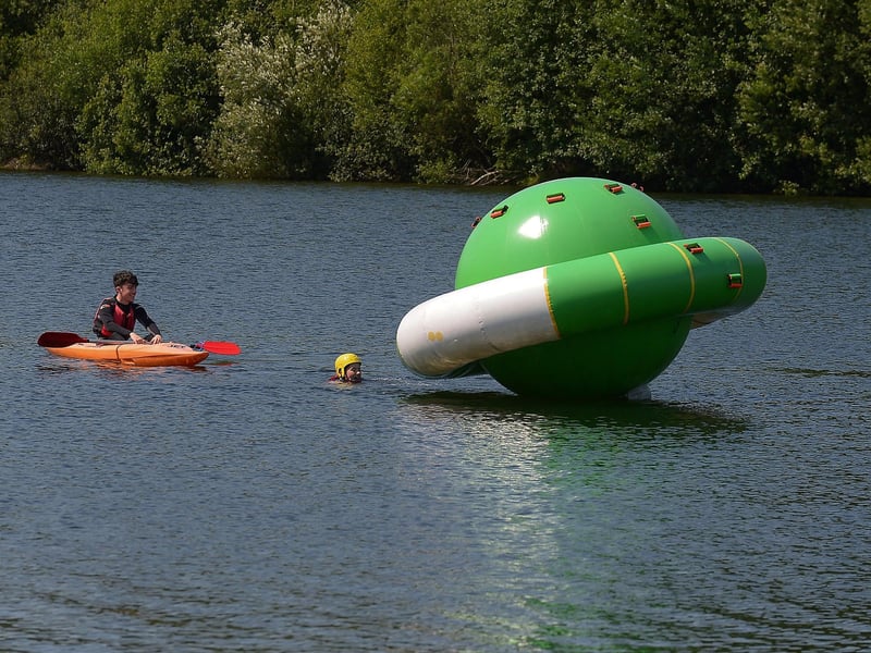 Fun and sunshine at Creggan Country Park earlier this week. Photos: George Sweeney. DER2129GS – 032