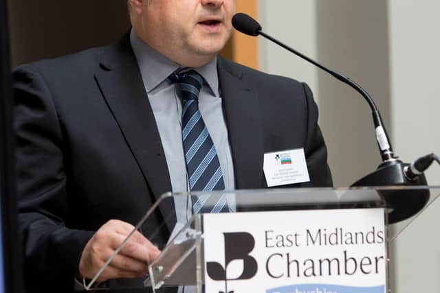 Scott Knowles, chief executive of the East Midlands Chamber.