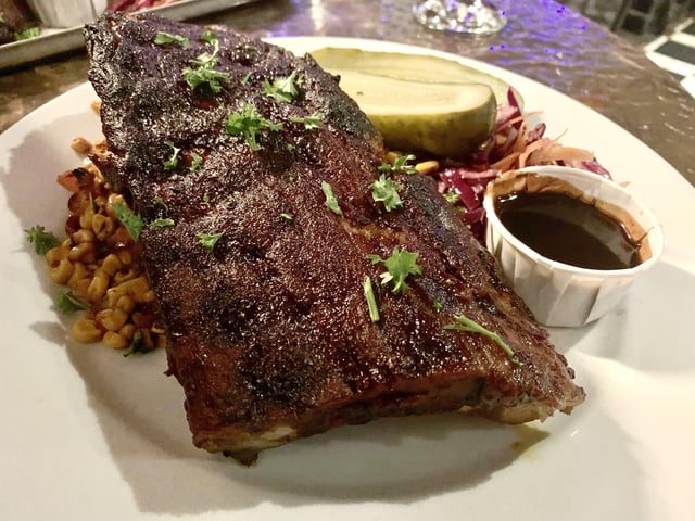 Dish Detective was stunned by the huge portion sizes, but was amazed by the mouth-watering food. The reviewer said: 'The modern menu brings to life a contemporary twist – an American diner Smith and Western feel combined with portions so big DD may as well have been the next in line for a Man v Food challenge.'