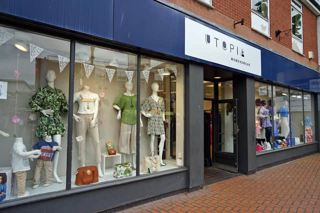 Utopia Womenswear is located on Bridge Place.