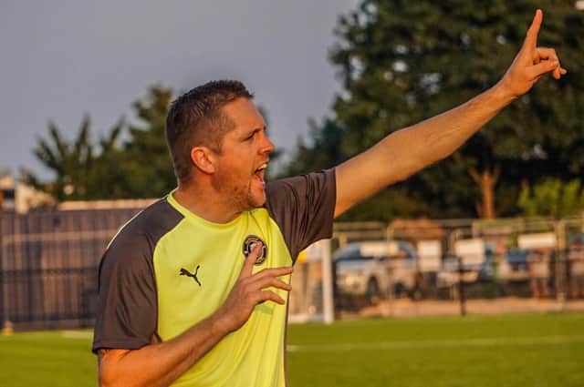 Craig Rouse is happy with the performance against Parkgate. Pic by Lewis Pickersgill.