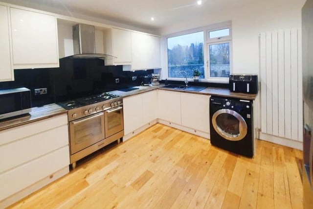 Let's begin our tour of the Carlton in Lindrick property in the fitted kitchen. A bright space, it boasts a host of modern appliances, with plenty of storage.